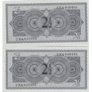 Netherlands 2 1/2 Gulden 1949 (2)