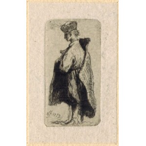J.P.Norblin - Junger Adliger mit Mütze und Feder, 1779