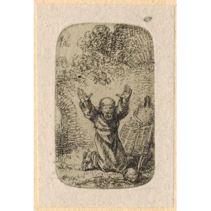 J.P.Norblin - Der Einsiedler, 1780 [St. Jerome].