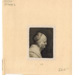 J.P.Norblin - Kopf eines schreibenden alten Mannes, 1781
