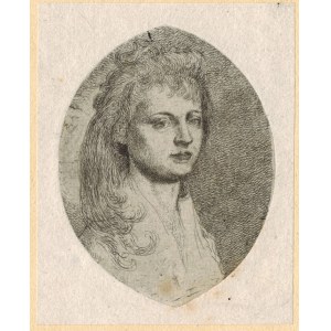 J.P.Norblin - Portret żony, 1787