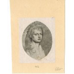 J.P.Norblin - Portret żony, 1787