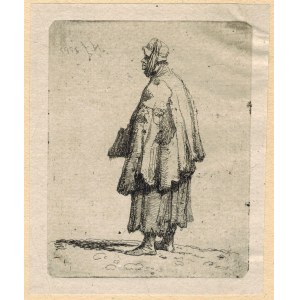 J.P.Norblin - Beggar woman, 1787