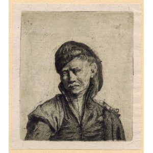 J.P.Norblin - Bust of a Cossack, 1787