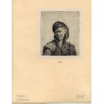 J.P.Norblin - Bust of a Cossack, 1787