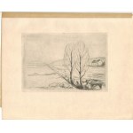 Munch Edvard, Landschaft awkaforta, dry needle, 1908