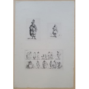 Plonski Michal, 3 etchings on 1 arc, [Recuil de 19. planches, 1802].