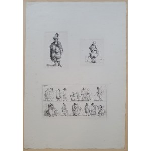 Plonski Michal, 3 Radierungen auf 1 Bogen, [Recuil de 19. planches, 1802].