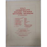 ZPAG litografické portfolio, 1921, 60x46 cm [soubor,10 tisků].