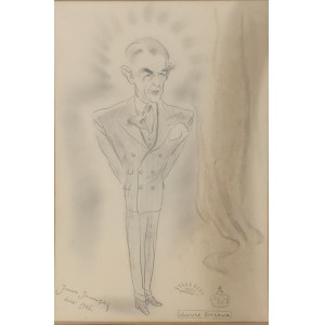 Janowski Janusz Paweł, Juliusz Osterwa, 1946, drawing