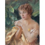 Teodor Axentowicz (1859 Braszów/Rumunia - 1938 Kraków), Zadumana, 1892 r.