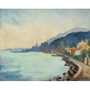 Wanda Czarnecka, Coast in Menton