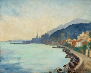 Wanda Czarnecka, Wybrzeże w Menton