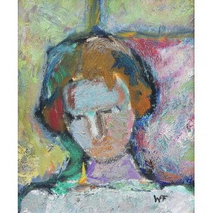 Witold Frydrych (1916 Sosnowiec-1970 Gdansk), Head of a woman