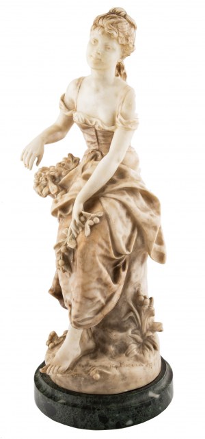 Hippolyte-Francois Moreau (1812(?)-1917), Kobieta z czereśniami
