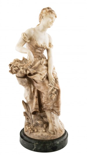 Hippolyte-Francois Moreau (1812(?)-1917), Kobieta z czereśniami