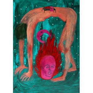 Anastasia Rydlevskaya, Thoughts don't let me sleep, 2023