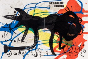 Joan Miró, Okładka ''Derrière le Miroir” no 203, 1973