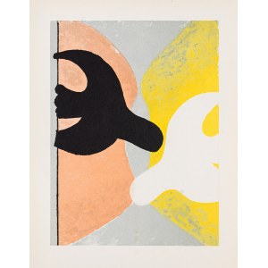 Georges Braque, Résurrection de l’oiseau z albumu Derierre Le Miroir, Maeght Editeur 1959, 1958