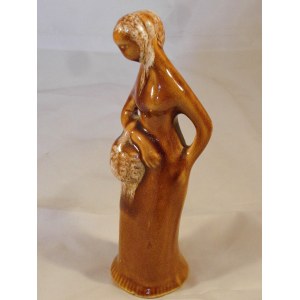 Zbigniewa SLIWOWSKA-WAWRZYNIAK (1931-2003), Figurine Mushroom Woman.