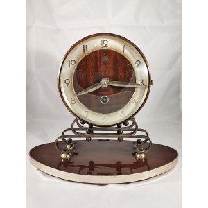 Swan cabinet clock