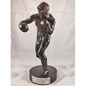 Cabinet figurine Boxer Kasli iron foundry