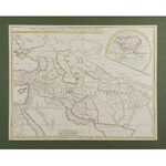 wydawca: Robert de Vaugondy, rytował: Le Tellier, Mapa Bliskiego Wschodu z Morzem Czerwonym, Czarnym i Kaspijskim