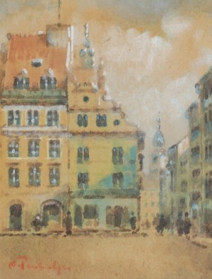 Marian PUCHALSKI (1912-1970), Rynek Starego Miasta w Warszawie