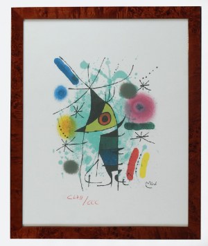 Joan MIRO (1883-1983) - według, Kompozycja z ptakiem