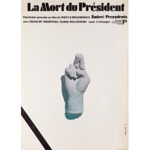 La Mort du President (Śmierć prezydenta) - proj. Andrzej KLIMOWSKI (ur. 1949), 1977