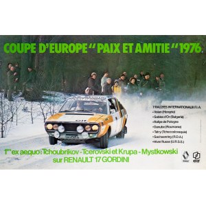 Coupe D' Europe Paix et Amitie 1976 - fot. Bogdan ŁOPIEŃSKI (1934-2017), 1971