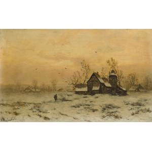Joseph Friedrich N. Heydendahl, Winter auf dem Lande