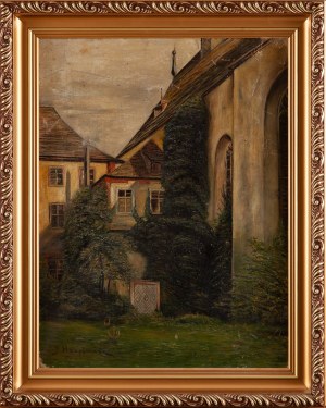 Josef HAUPTMANN (1852 - 1938), Mur kościoła