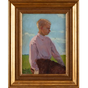 Siergiej NIKIFOROW (1920 - 2005), Portret chłopca