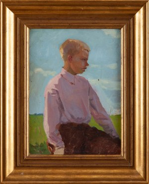 Siergiej NIKIFOROW (1920 - 2005), Portret chłopca