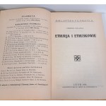 BULANDA Edmund - ETRURJA AND ETRUSKOVIE Wyd.1934
