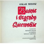MILOSZ Oskar - LITHUANIAN BAŚNIE I LEGENDY Illustrations by DĄBROWSKI