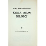 KONONOWICZ Maciej Josef - KILKA NAMION LOVE Edition 1