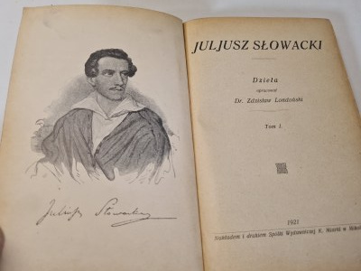SŁOWACKI Juliusz - DZIEŁA Tom I-IV