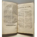 KLUK Krzysztof - DYKCYONARZ ROŚLINNY, w którym podług układu Linneusza są opisane rośliny nietylko kraiowe dzikie, pożyteczne, albo szkodliwe...Tom I, 1786