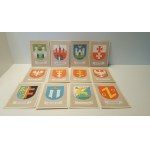 COATS OF ARMS OF POLISH CITIES: 50 POSTCARDS