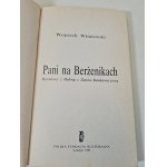 WIŚNIEWSKI Wojciech - PANI NA BERŻENIKACH Wyd. 1991.