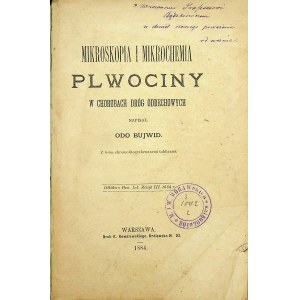 BUJWID Odo - MIKROSKOPIA I MIKROCHEMIA PLWOCINY W CHOROBACH DRÓG ODDECHOWYCH 1884