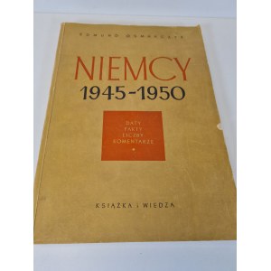 OSMAÑCZYK Edmund - GERMANY 1945-1950 Edition 1951