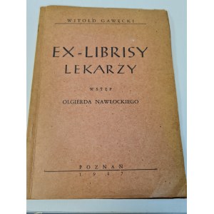 GAWĘCKI Witold - EX-LIBRISY LEKARZY