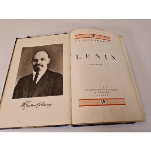 OSSENDOWSKI F. A. - LENIN Wyd. 1930
