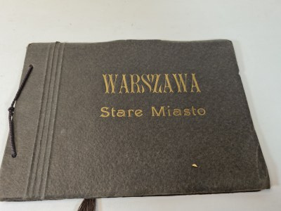 WIECZOREK Antoni M. - WARSZAWA STARE MIASTO Wyd. 1936