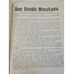 KATALOG WYSTAWY ,,TANI DOM WŁASNY DOM. OSIEDLE. MIESZKANIE. NUMER 7-8/1932