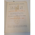PROGRAM OFICJALNY ZAWODY F.I.S. 1939 NARCIARSKIE MISTRZOSTWA ŚWIATA