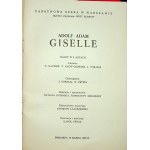 [PROGRAM TEATRALNY] GISELLE (Adolf ADAM), choreografia Jean Coralli Marius PETIPA, 1960